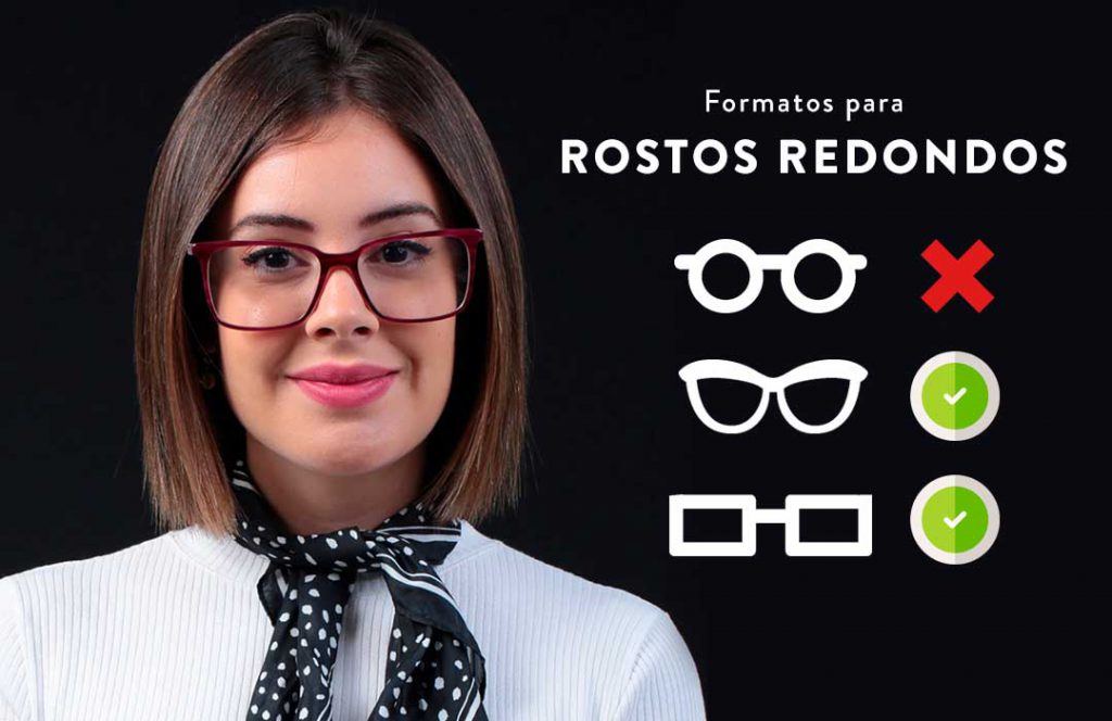 Push down interview erotic Óculos para rosto redondo: como escolher o formato ideal? - Ótica Isabela  Dias - Blog