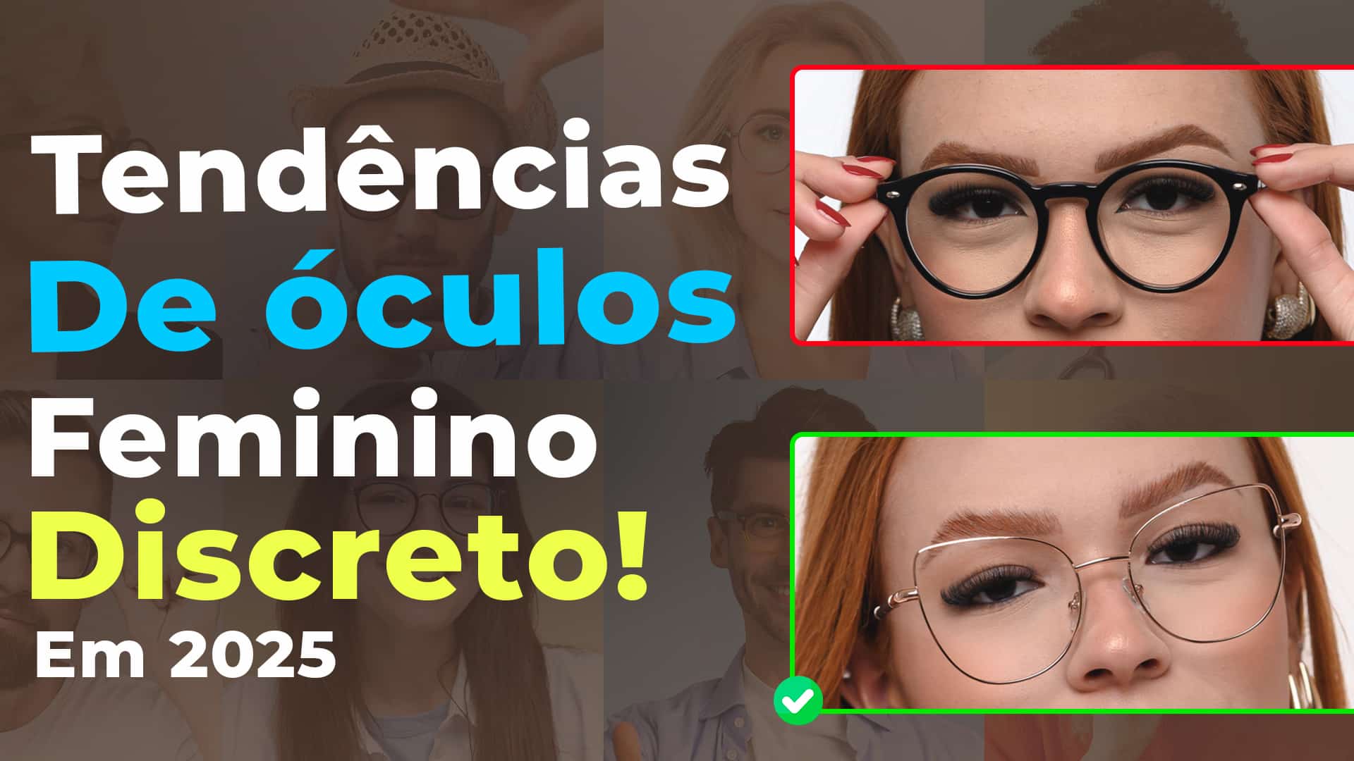 Tendências de Óculos Feminino Discreto em 2025!